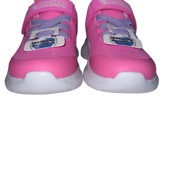 Skechers Skech Fast Playful Wishin Pink Multicolor Toddler Girls Size 8 - Picture 5 of 12